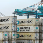 Maersk reefer containers with pharma products