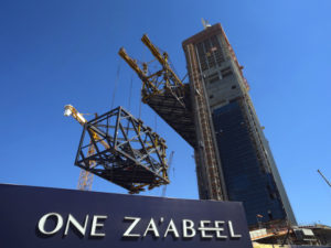 One Za'abeel lift completed