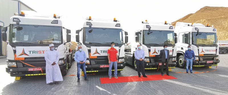 Tristar new road fleet for Shell in Oman