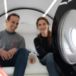 XP-2 first passengers-Josh and Sara