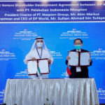 Sultan Ahmed Bin Sulayem and Dr. Alim Markus seal the deal