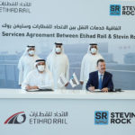 The Etihad Rail-Stevin Rock agreement signing ceremony