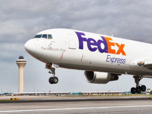 FedEx freighter