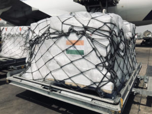 FedEx delivers critical aid to India