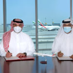 SAL and Emirates SkyCargo officials ink the deal