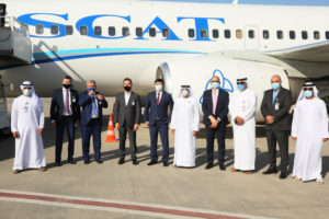 The SCAT delegation was hosted at RAK International Airport