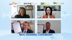 Agility-Shipa-DHgate-DHLink MoU signing ceremony