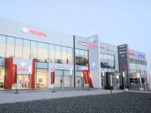 The state-of-the-art Auto Park in Al Ain