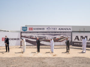 DB Schenker ground breaking--supplied image