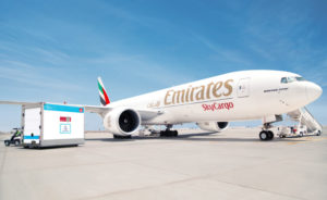 Emirates SkyCargo has transported 150 million doses of Covid-19 vaccine to date