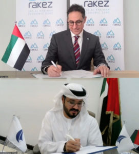 RAKEZ EDB Virtual MOU Signing