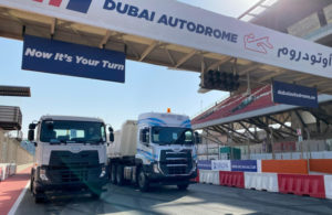 UD Trucks at Dubai Autodrome