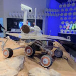 A replica of NASA’s Mars “Opportunity” Rover